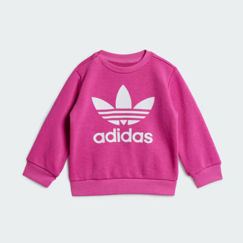 Adidas trefoil crew set toddler online