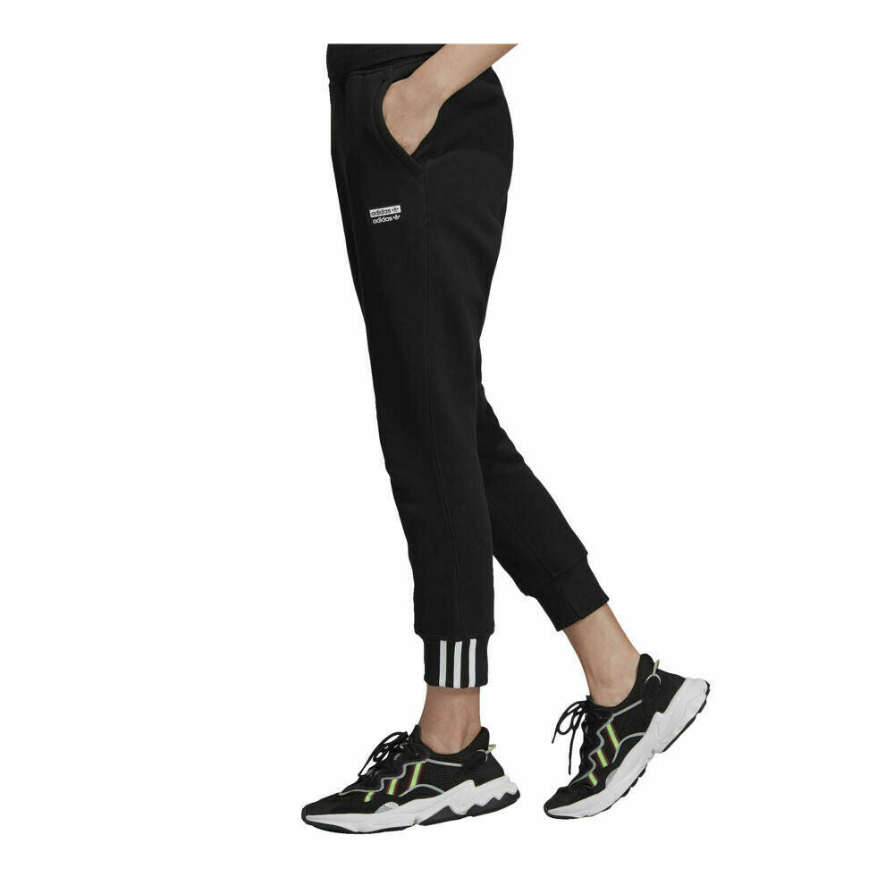 Women's Reebok Yoga Sweatpants joggers Graphic Logo Track Pants