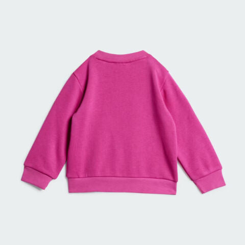 Adidas Originals Kids Tracksuit Trefoil Crew Set  0-5 years Pink Outfit Unisex