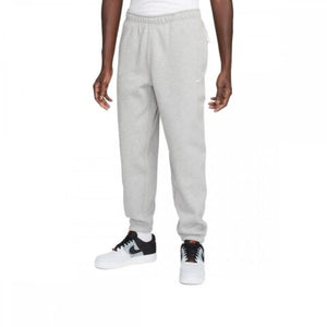 NIKE  Men's Jog Pant Swoosh Tracksuit bottoms Joggers Fleece Sports Gym S-XL Birch Heather