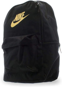 NIKE BACKPACK HERITAGE 2.0 UNISEX BLACK WHITE CASUAL SCHOOL BAG BA5879 013