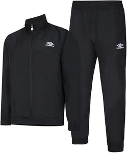 UMBRO DIAMOND LOGO WOVEN TRACKSUIT MEN BLACK