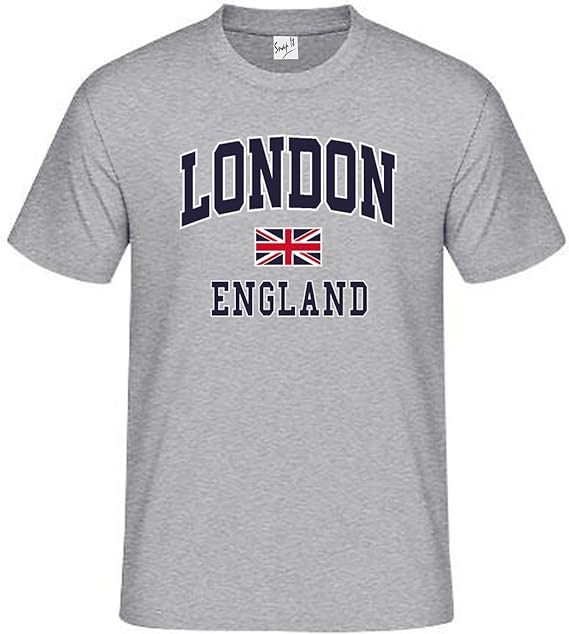London England Unisex T-Shirt Union Jack Great Britain Gift