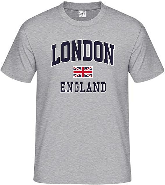London England Unisex T-Shirt Union Jack Great Britain Gift