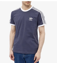 Load image into Gallery viewer, Adidas Originals Men&#39;s 3 Stripes Tee T-shirt Crew Neck Short Sleeve Navy
