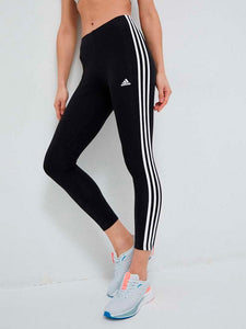 Adidas Originals 3-Stripes Women's Leggings 8,10,12,14 IC7151 Black