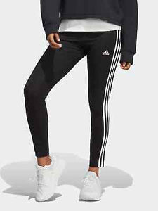 Adidas Originals 3-Stripes Women's Leggings 8,10,12,14 IC7151 Black