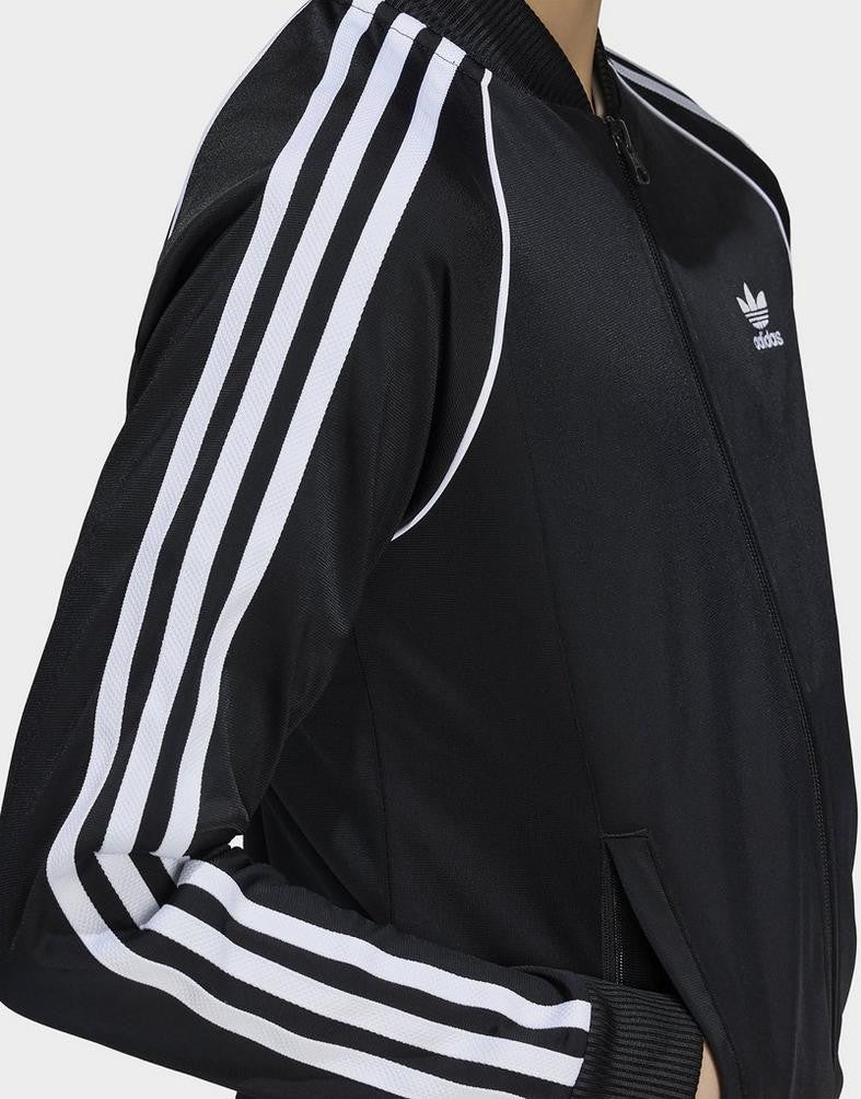 Adidas Originals SST Junior full Tracksuit Kids Zip Track Black 7-16 Years