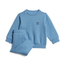 Load image into Gallery viewer, Adidas Originals Kids Tracksuit Trefoil Crew Set  0-5 years Sky Outfit Unisex
