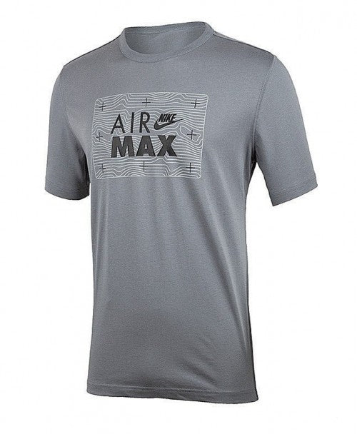 NIKE AIR MAX NSW BOX T-SHIRT MEN GREY