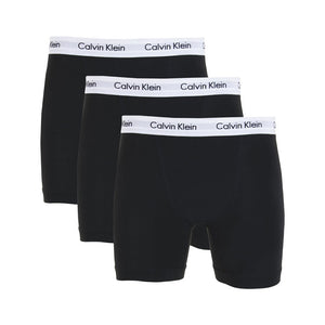 Calvin Klein Men's Boxer Briefs, Black (Pack of 3)