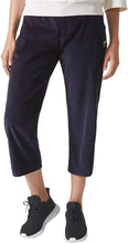 Load image into Gallery viewer, Adidas Women&#39;s 7/8 Chino Cord Pants Jeans retro Dark Blue BR5198
