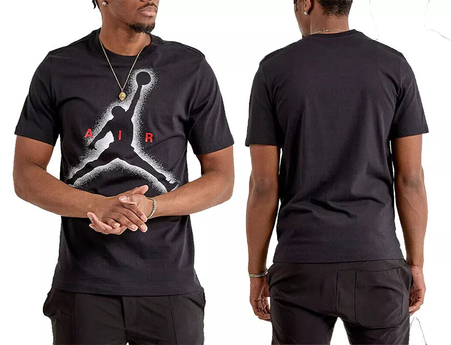 NIKE AIR JORDAN GRAPHIC T-SHIRT MEN BLACK