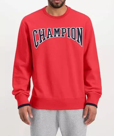 Champion Vintage Sweatshirt Black Blue Navy Sweater Red