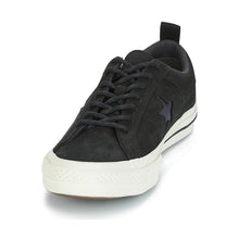 Load image into Gallery viewer, Converse One Star Pro Leather Lo Ox Low Natural Fur Black Real Fur 558028C
