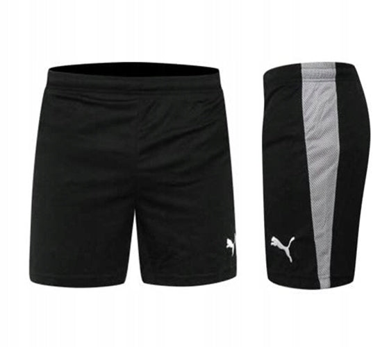 Junior PUMA V5.08 Shorts Boys Girls Bottom Kids Football Sport School Black