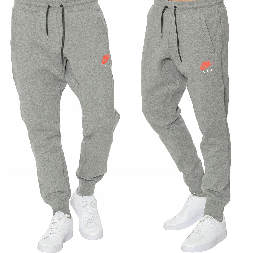 Nike air best sale grey tracksuit bottoms