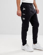 Load image into Gallery viewer, NIKE AIR Men&#39;s Jog Pant Black Tracksuit bottoms Joggers Fleece Sports Gym S-XL
