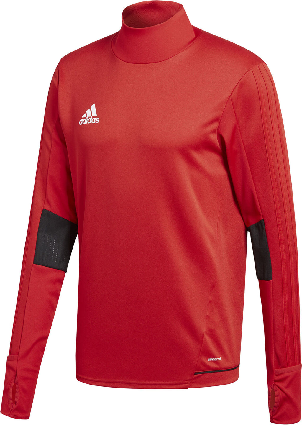 Adidas Tiro 17 Mens Long Sleeve Training Top - Red
