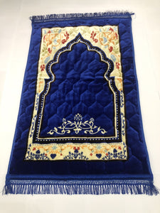 Prayer Mat Extra Cushioned Muslim Islamic Thick Musallah Namaz Extra Padded Rug