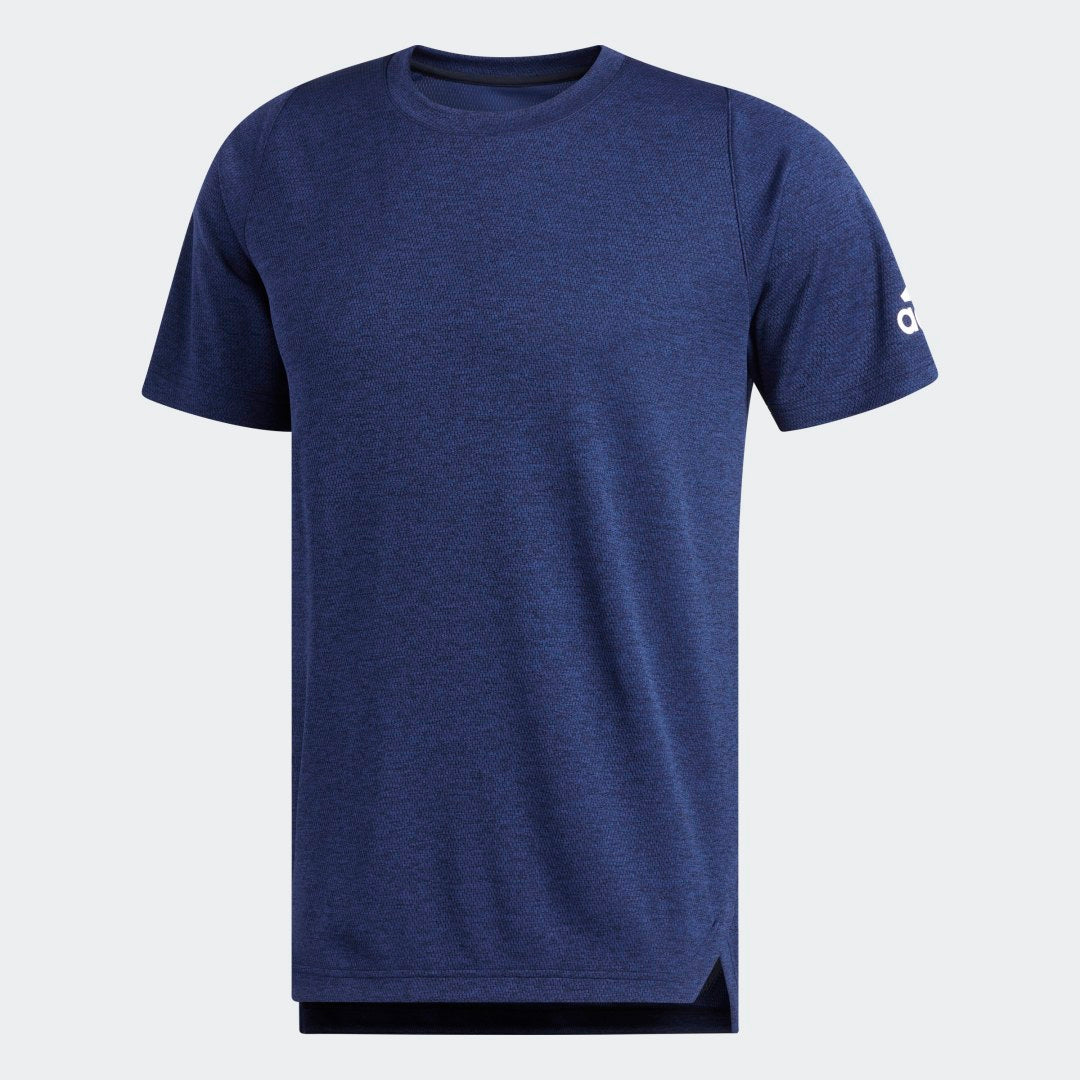 Adidas Axis Elevated Men's T-Shirt Sport Knit Gym dark blue S- – Smfashiontrends