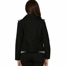 Load image into Gallery viewer, Adidas Jacket Originals Biker Military Army Zip Wool Mix Black G83529
