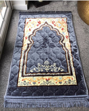 Load image into Gallery viewer, Prayer Mat Extra Cushioned Muslim Islamic Thick Musallah Namaz Extra Padded Rug
