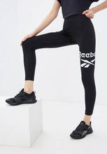 Load image into Gallery viewer, Reebok Identity Logo Leggings Stretchy Cotton Leggings with A Fitted Fit GL2547
